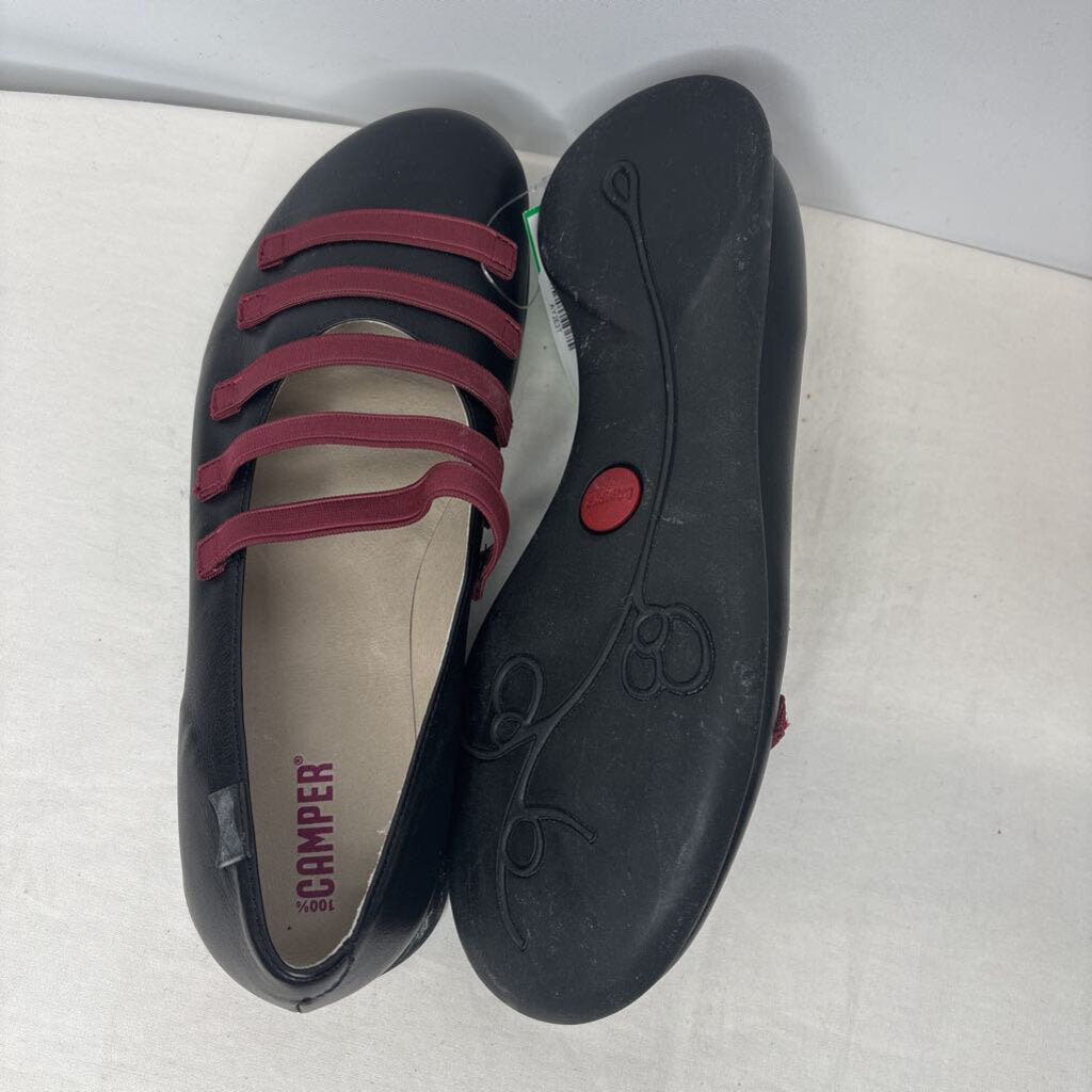Shoes 8/8.5 Black/Maroon