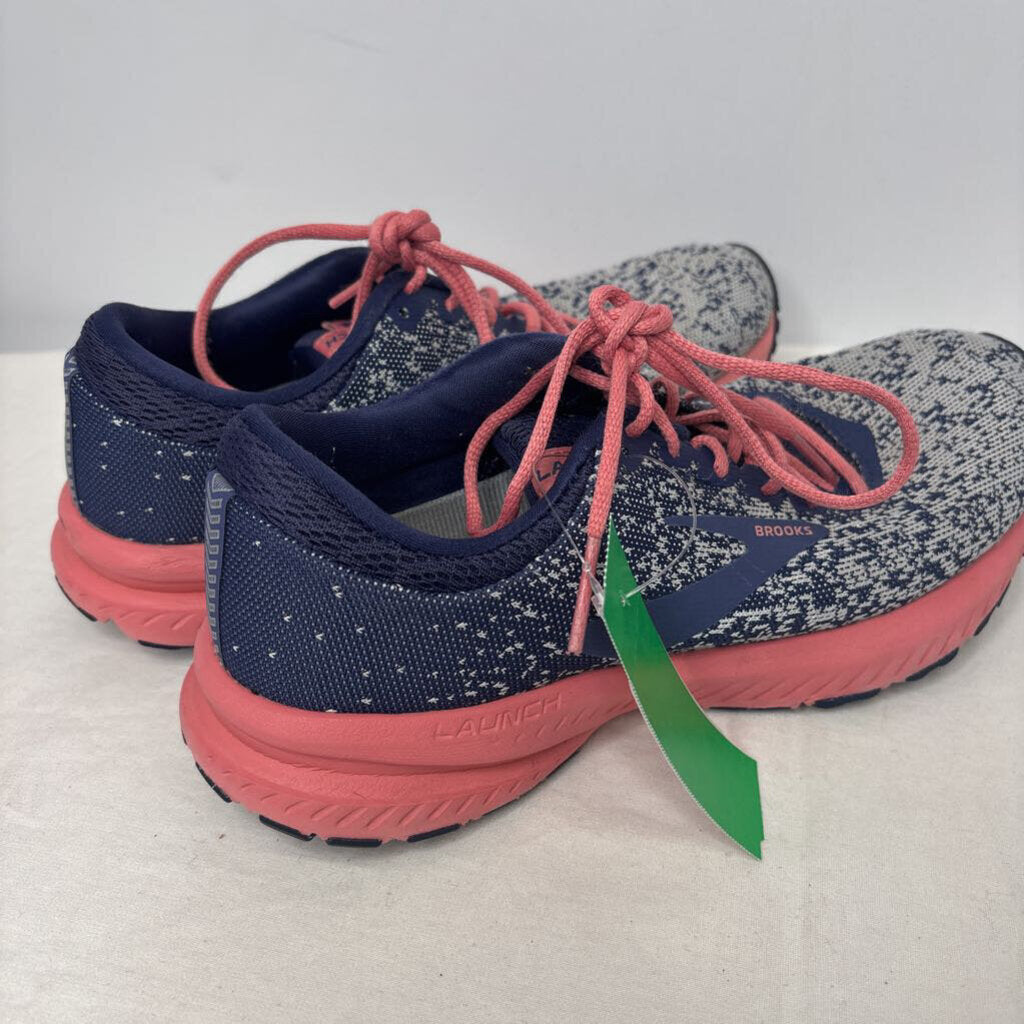 Brooks Shoes 6.5 Navy/Gray/Pink