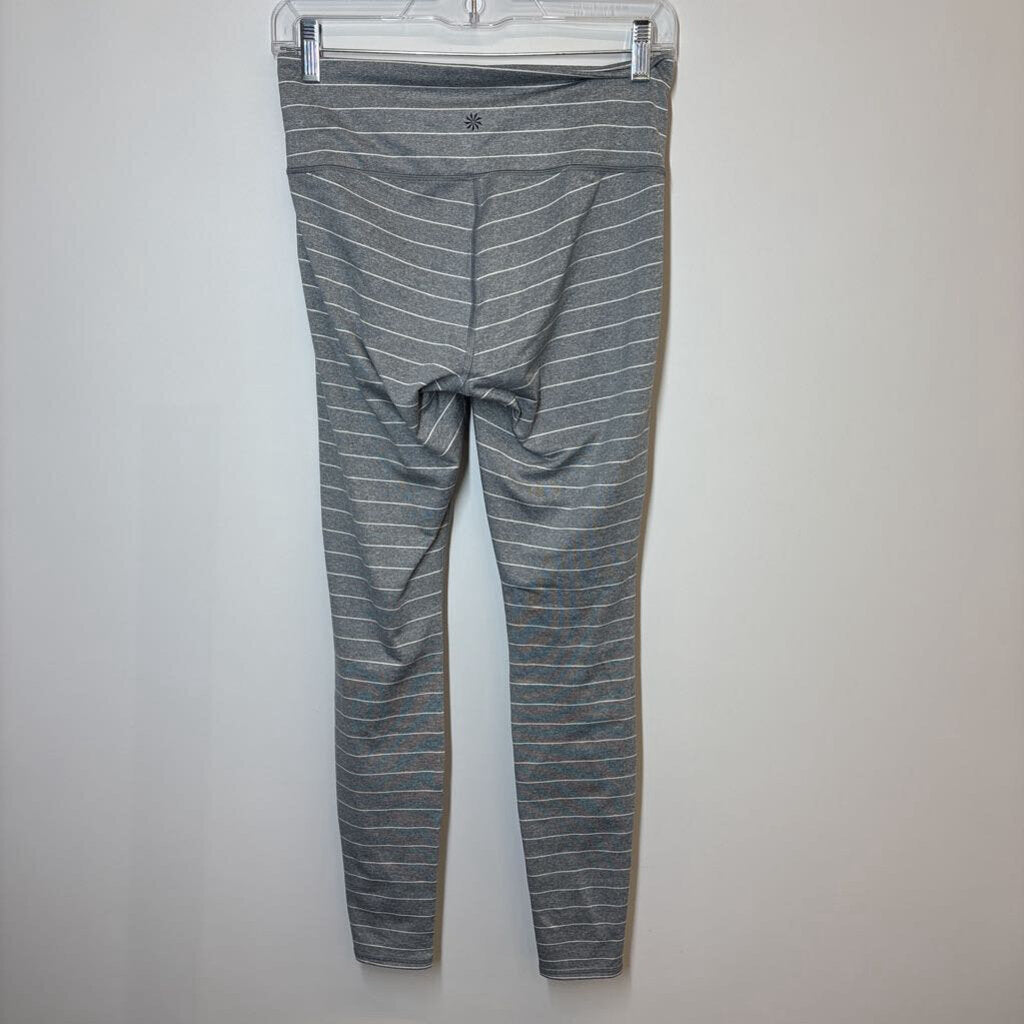 Athleta Athletic Bottoms S Grey/White