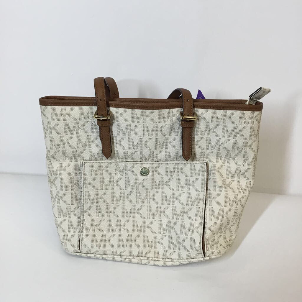 Michael Kors Purse Purses Tote Cream/Brown