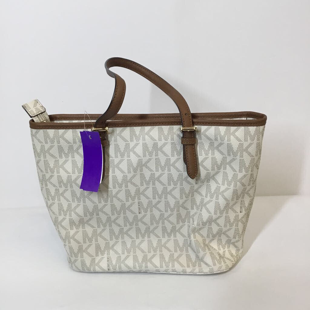 Michael Kors Purse Purses Tote Cream/Brown