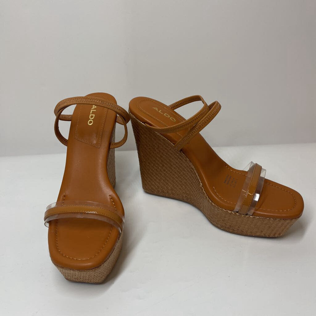Aldo Sandals 8.5 Brown