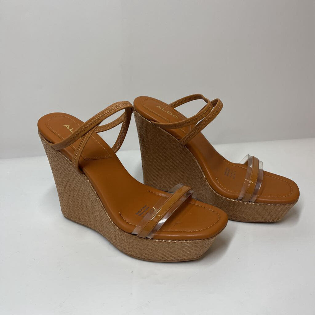 Aldo Sandals 8.5 Brown