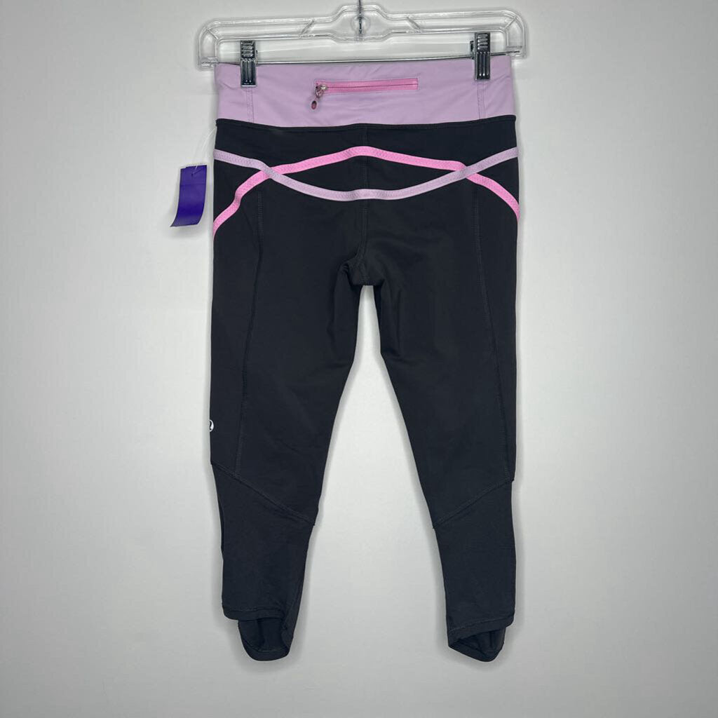 Lululemon Athletic Bottoms S(4) Gray/Lavender/Pink