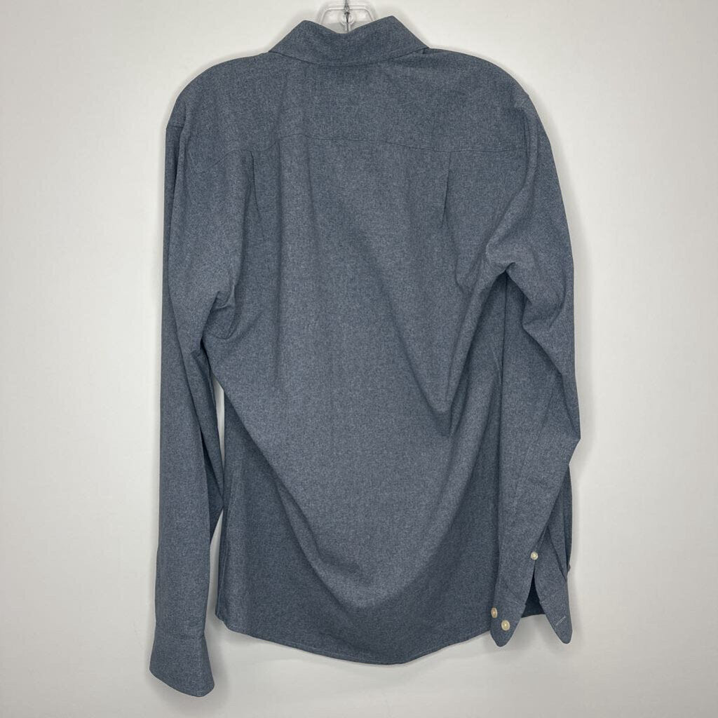 Button Down Men's M/L Blue