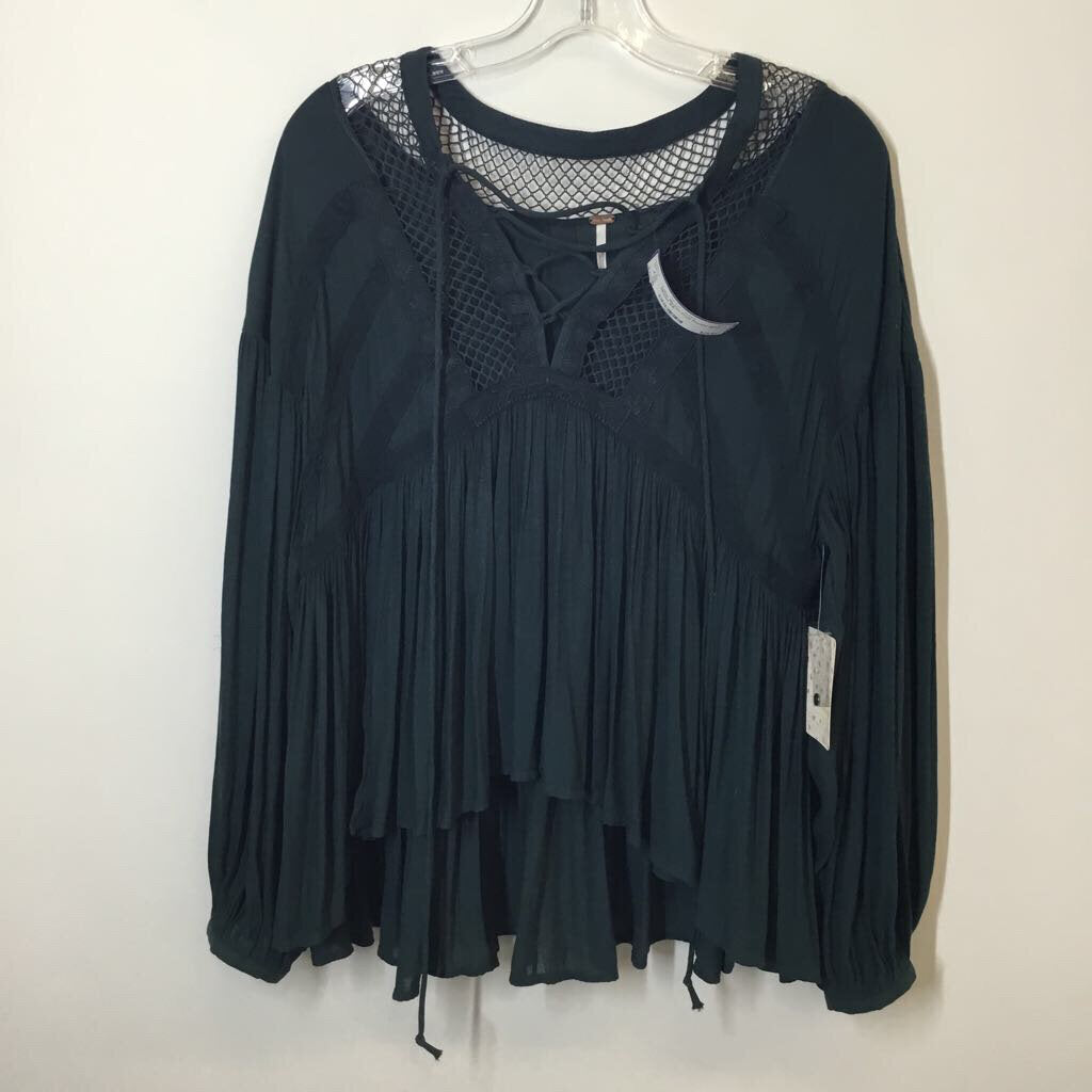 Free People Long Sleeve XS Green