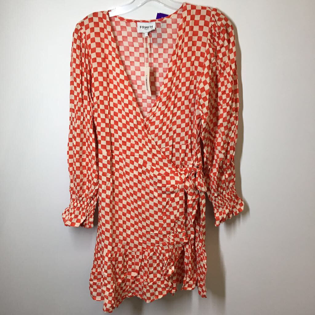 Dress S Red/Cream