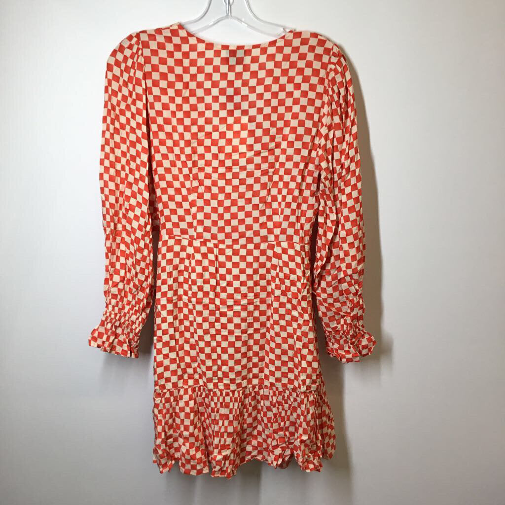 Dress S Red/Cream