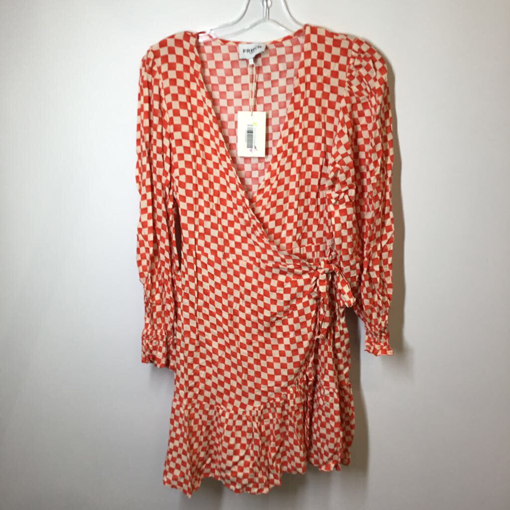 Dress S Red/Cream