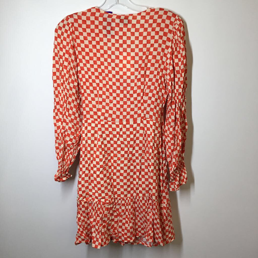 Dress S Red/Cream