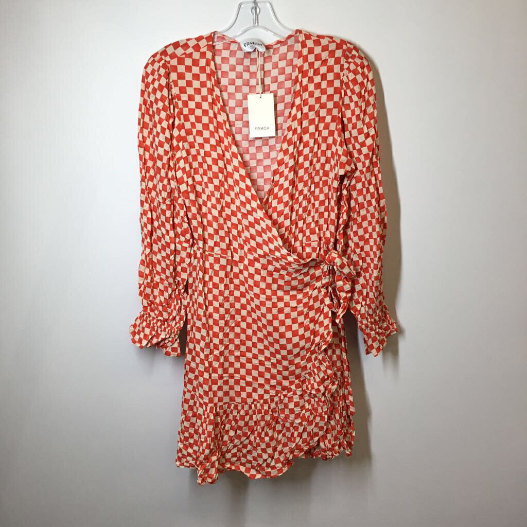 Dress M Red/Cream
