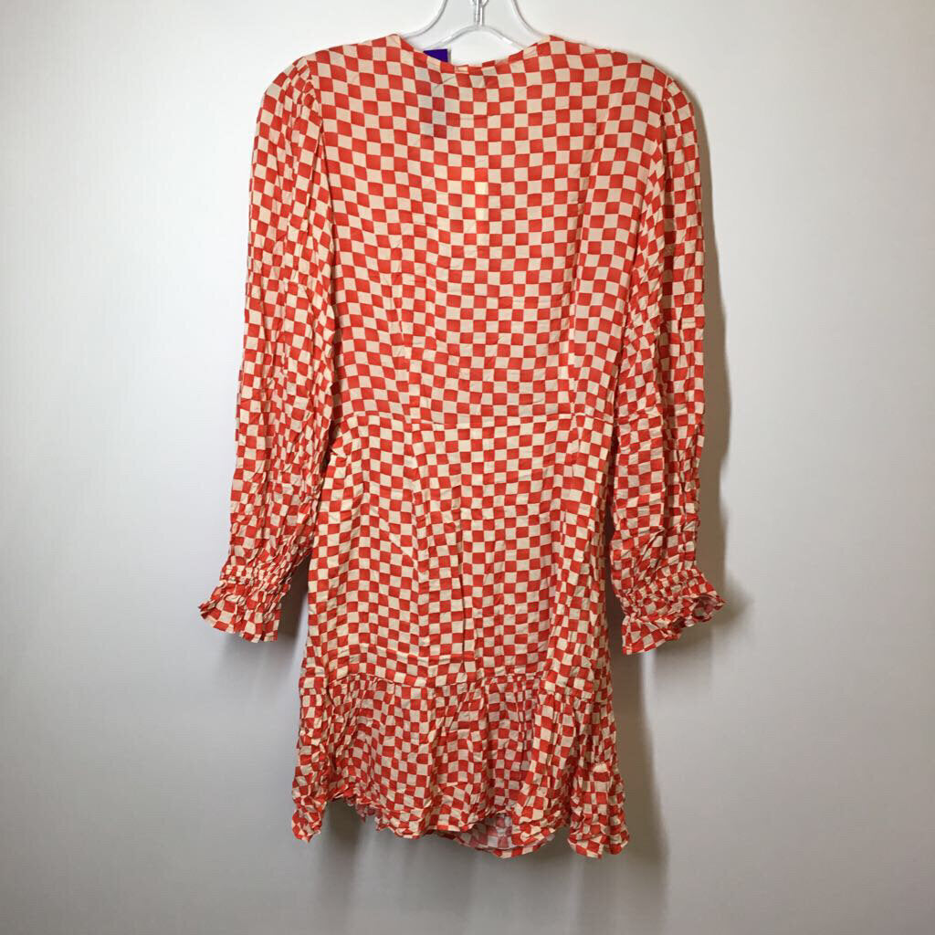Dress M Red/Cream