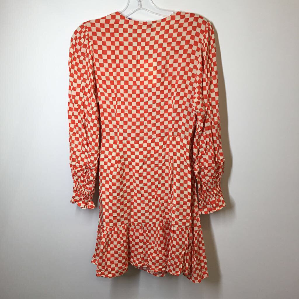 Dress M Red/Cream