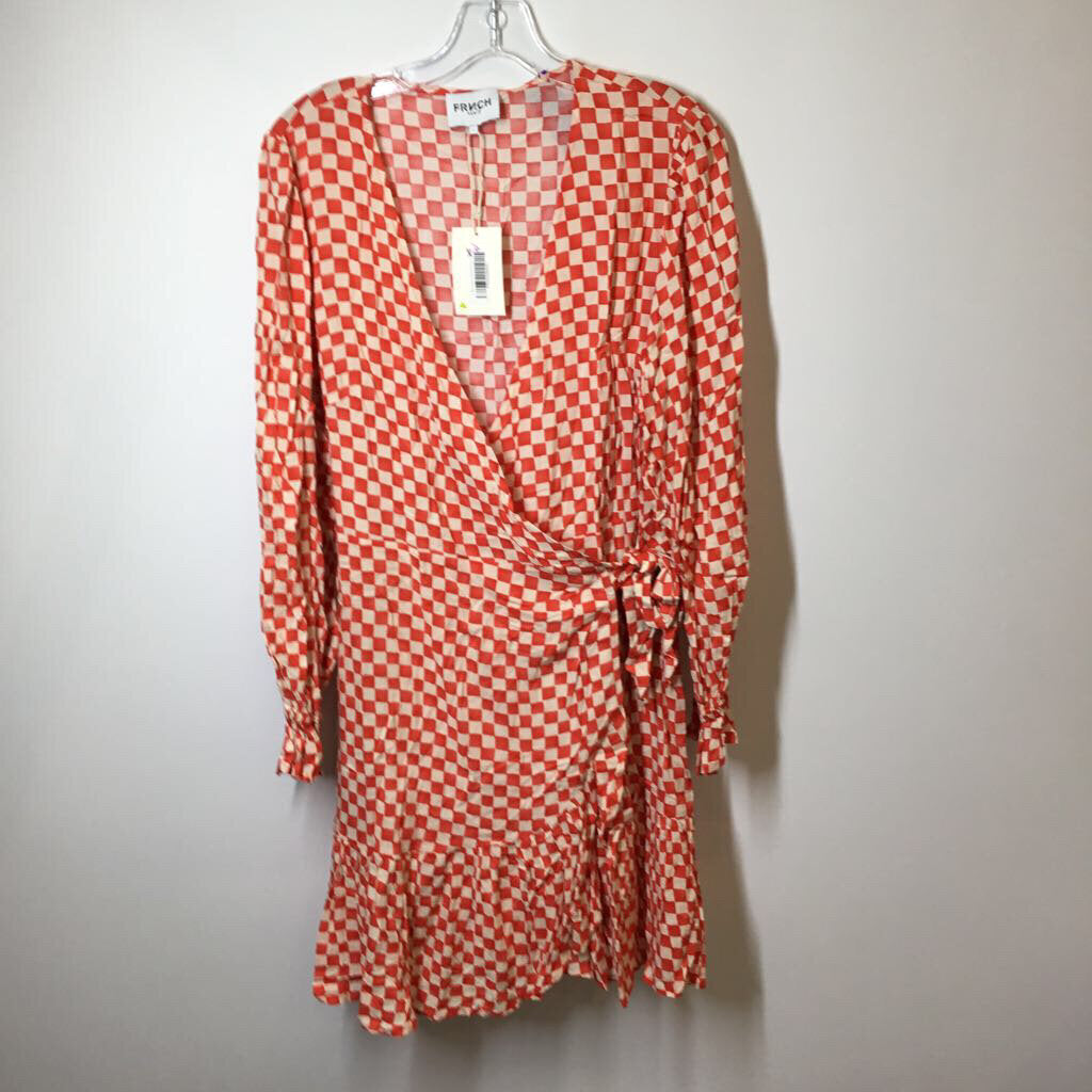 Dress L Red/Cream