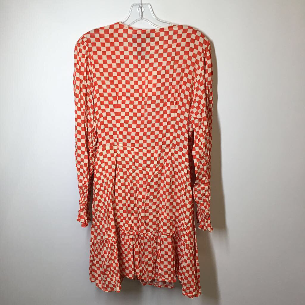Dress L Red/Cream