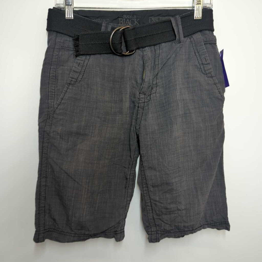 Buckle Black Shorts Men's 27/XS Black