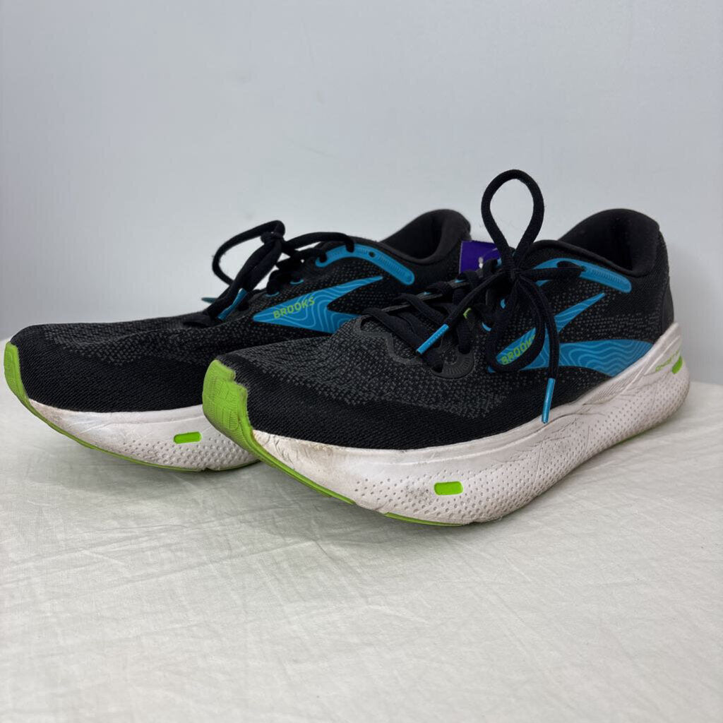 Brooks Shoes Men's 8.5 Black/Blue/Gray