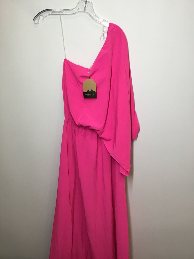 Main Strip Dress M Pink