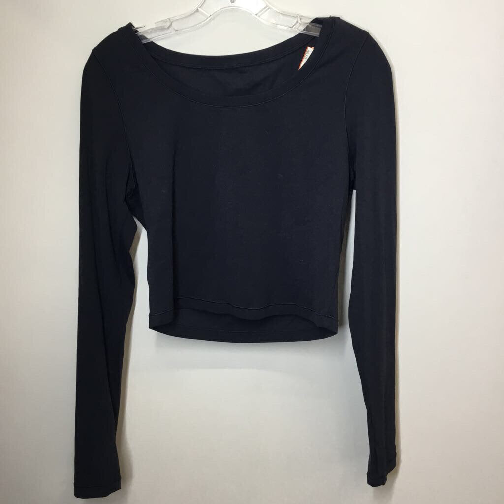 Crz Yoga Athletic Tops L Blue