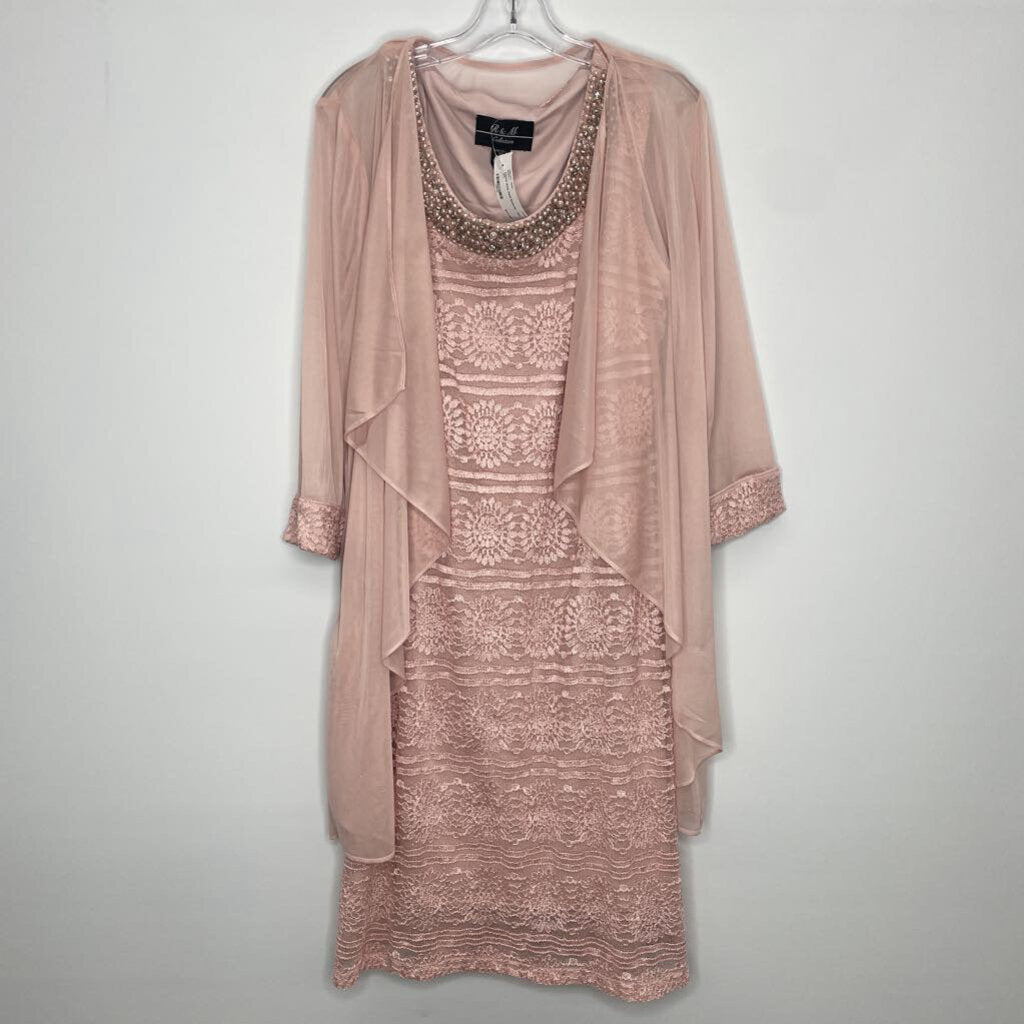 R&M Richards Formal Wear 14/L Pink