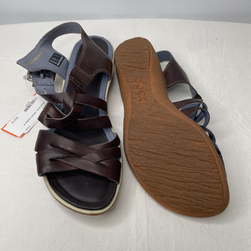 Ecco Shoes 8 Brown Leather