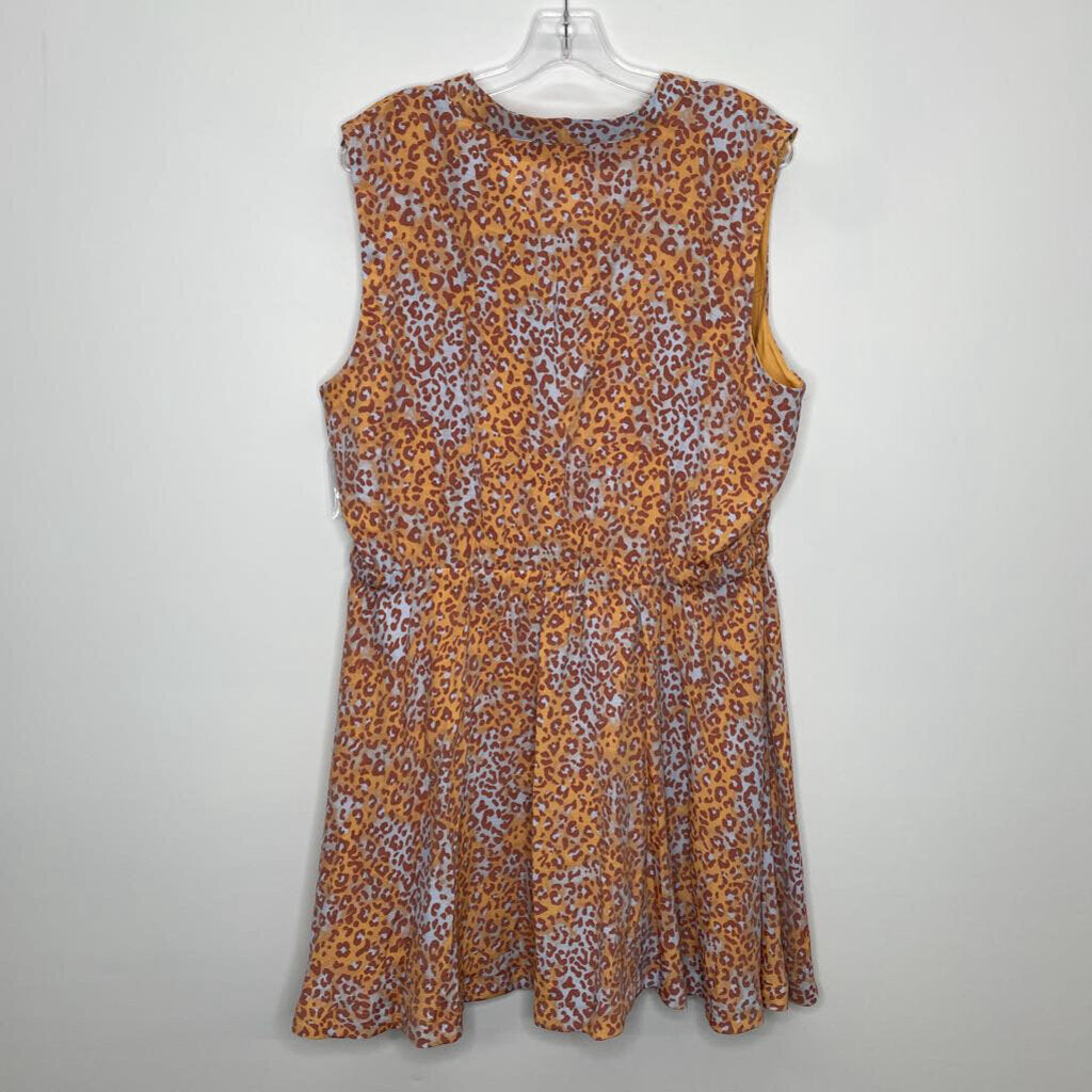 Nine West Dress XXL Orange/Blue