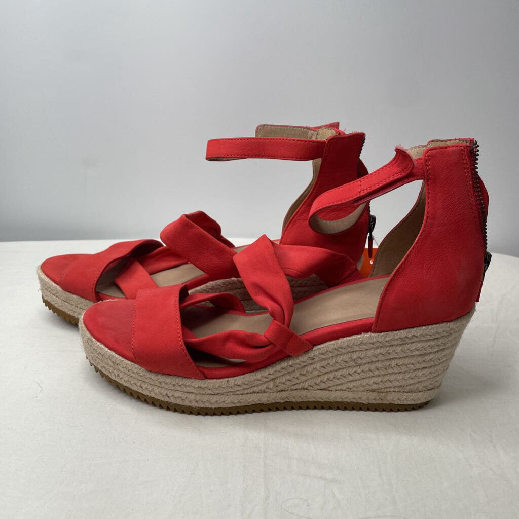 Eileen Fisher Sandals 8.5 Red/Tan