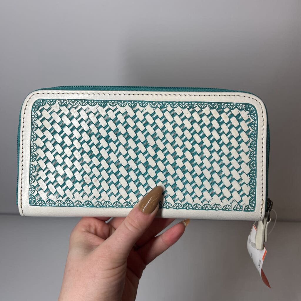 Myra Wallet Blue/White