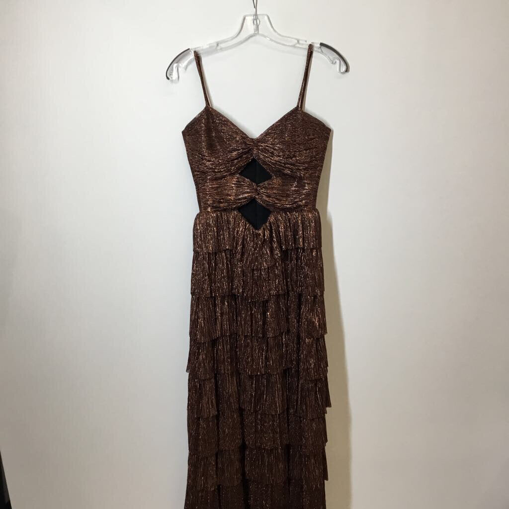 Gianni Bini Dress 4/S Gold