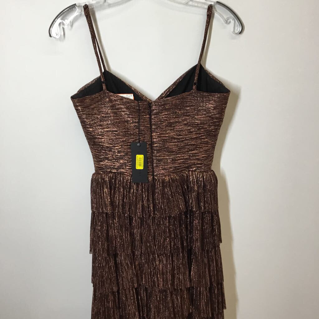 Gianni Bini Dress 4/S Gold