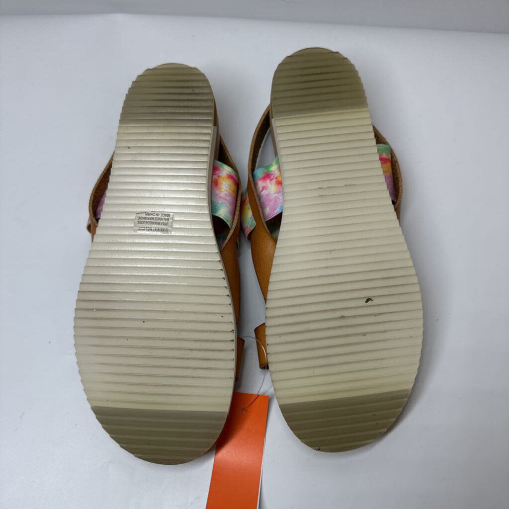 Sandals 9.5 Brown/Multi