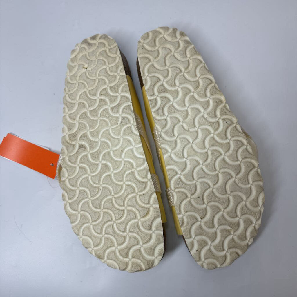 Papilllon Sandals 42/11 Yellow/White/Brown