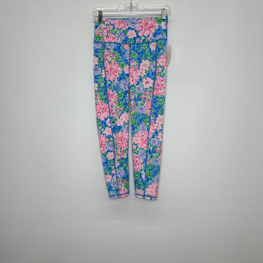 Lilly Pulitzer Athletic Bottoms S Blue/Pink/Green
