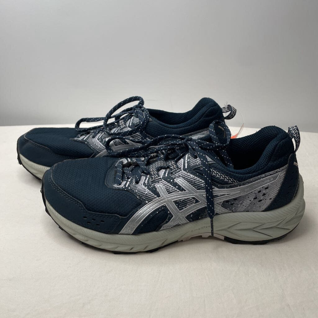 Asics Shoes 8.5 Navy/Silver