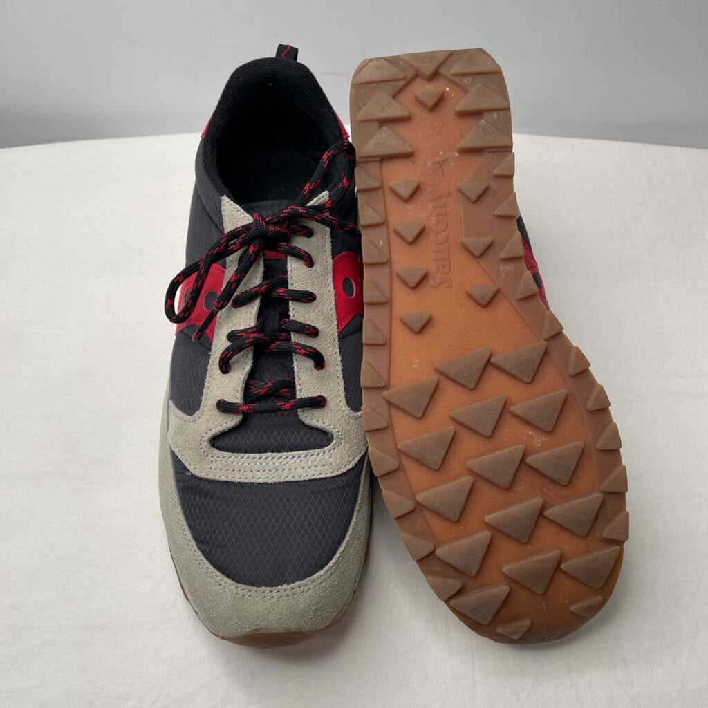 Saucony Shoes 12 Red/Grey/Dusty Sage