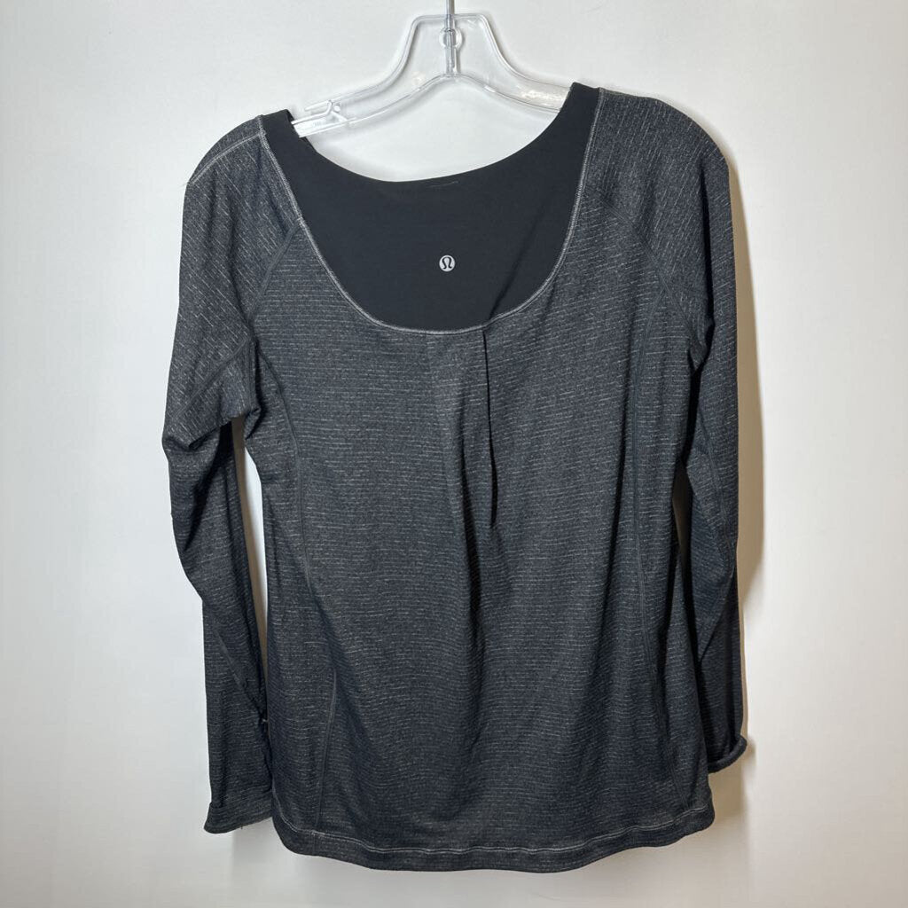Lululemon Athletic Tops L Grey