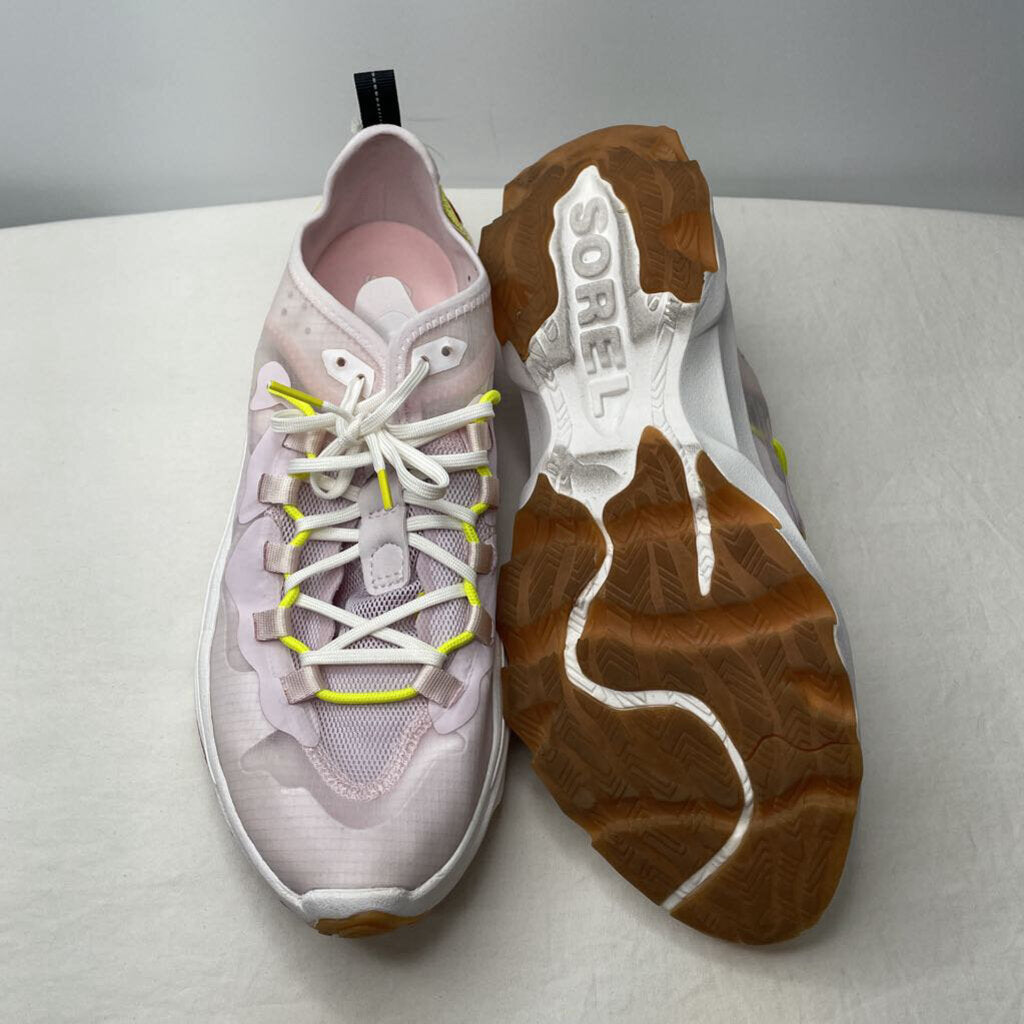 Sorel Shoes 12 Pink/Yellow/Cream