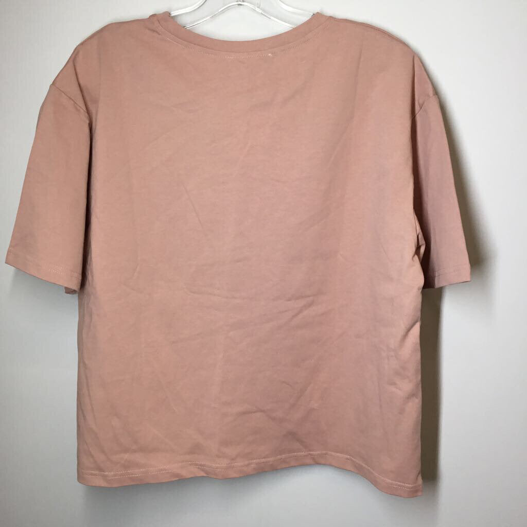 Shirt M Pink/White