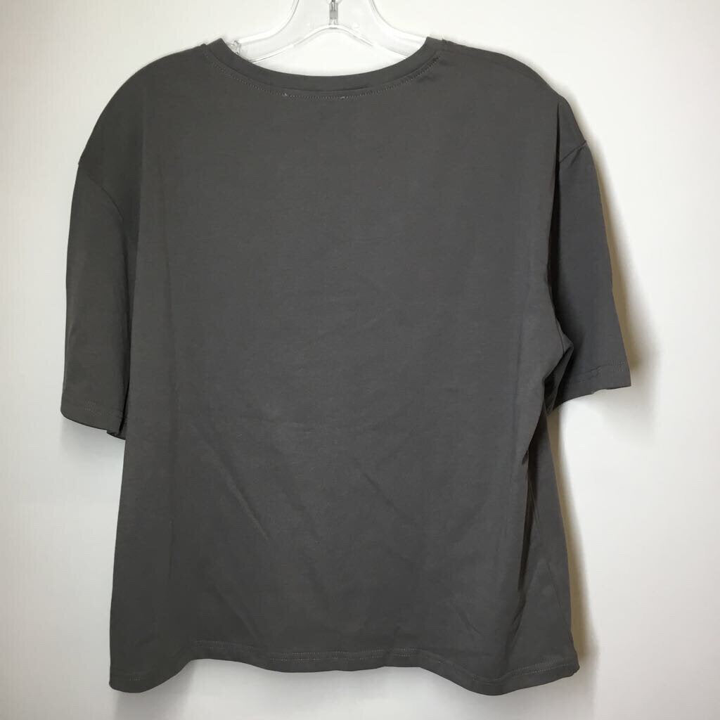 Shirt M Grey/White