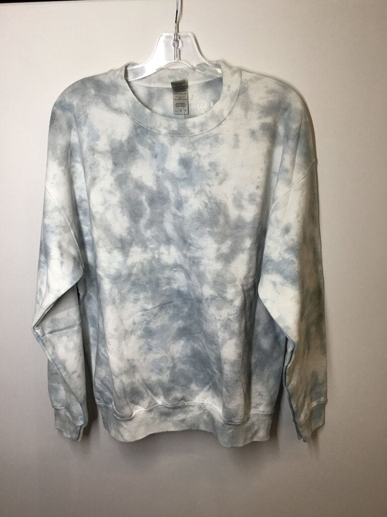 Gildan Long Sleeve M Grey/White