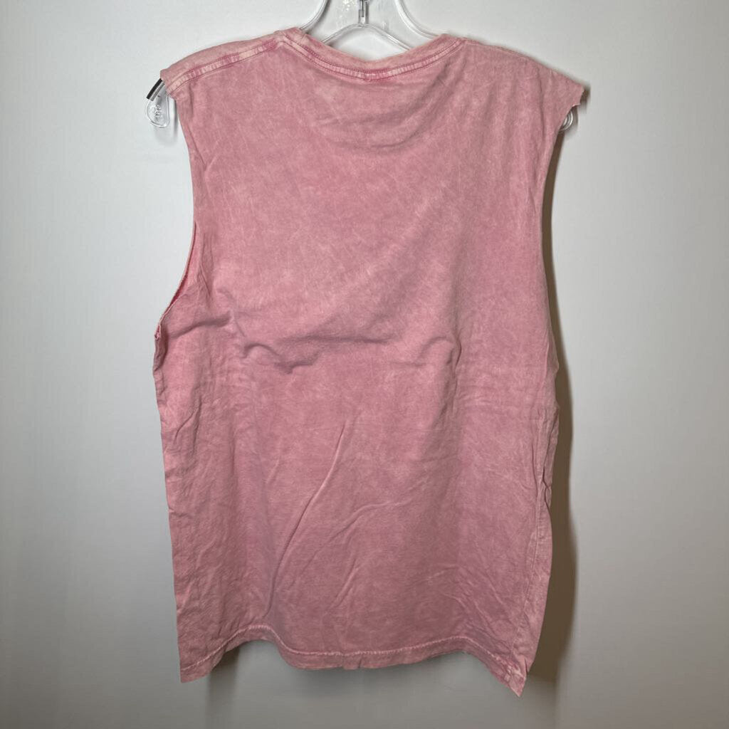 Tank L Pink/Green