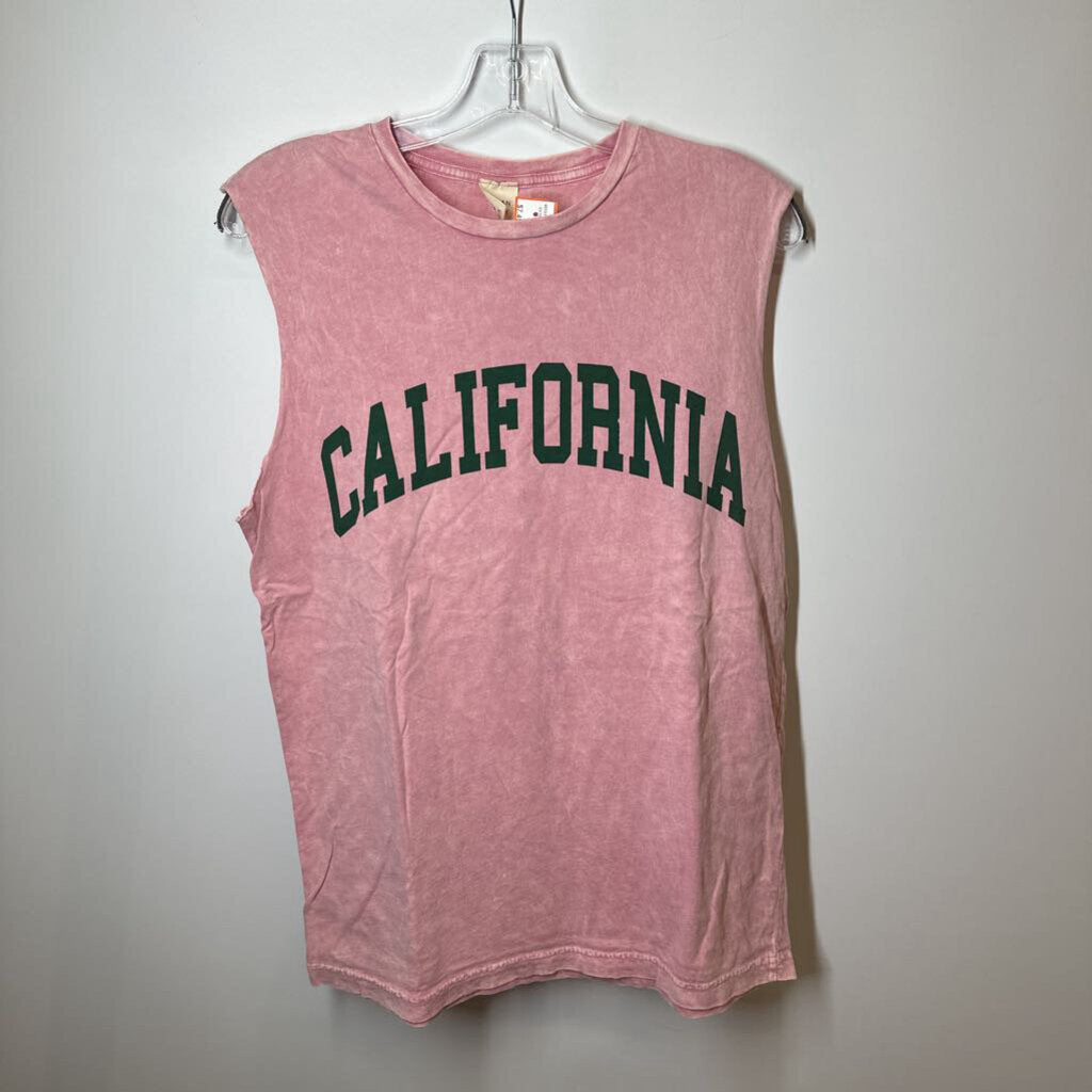 Tank M Pink/Green
