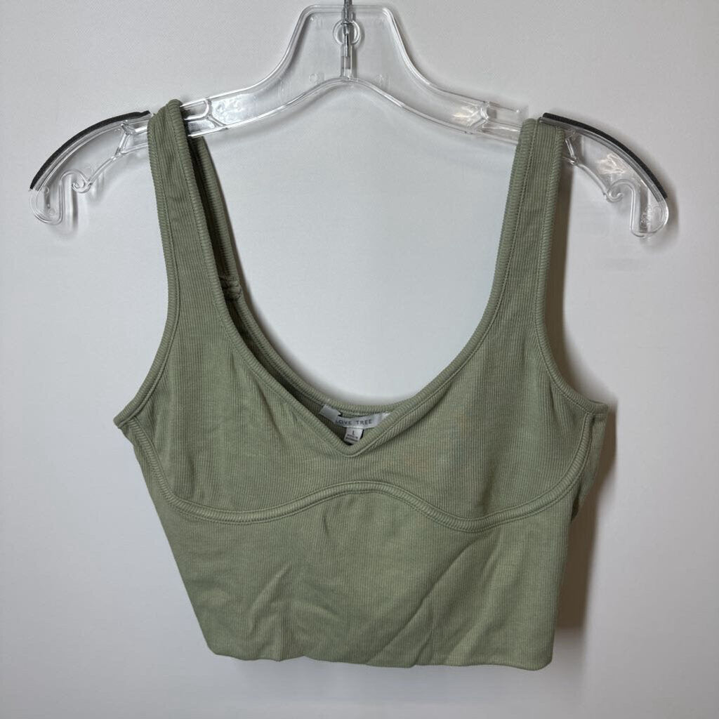 Love Tree Tank L Green