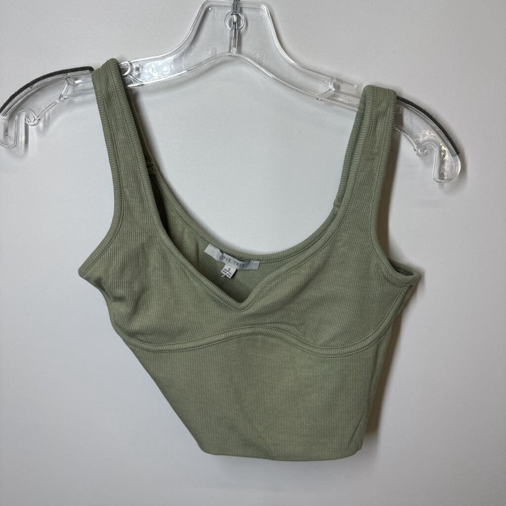 Love Tree Tank S Green