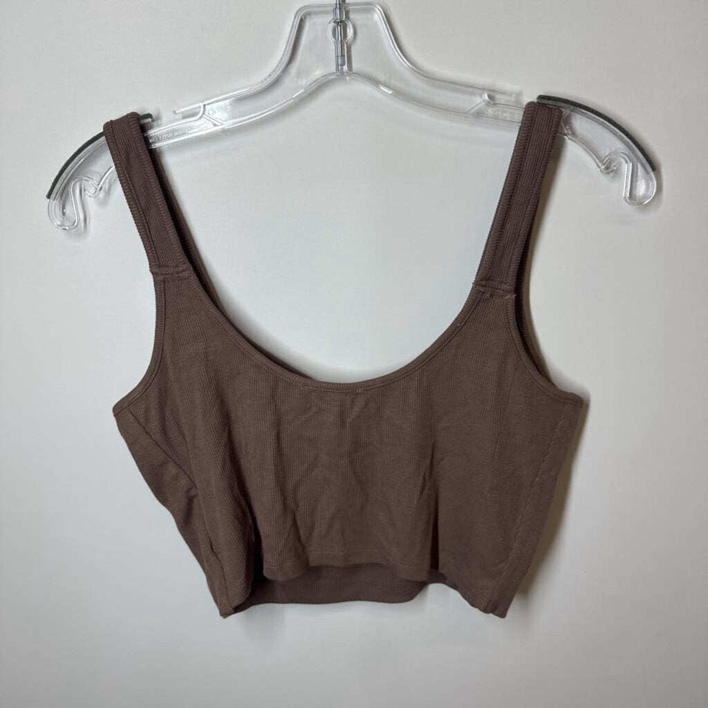 Love Tree Tank L Brown