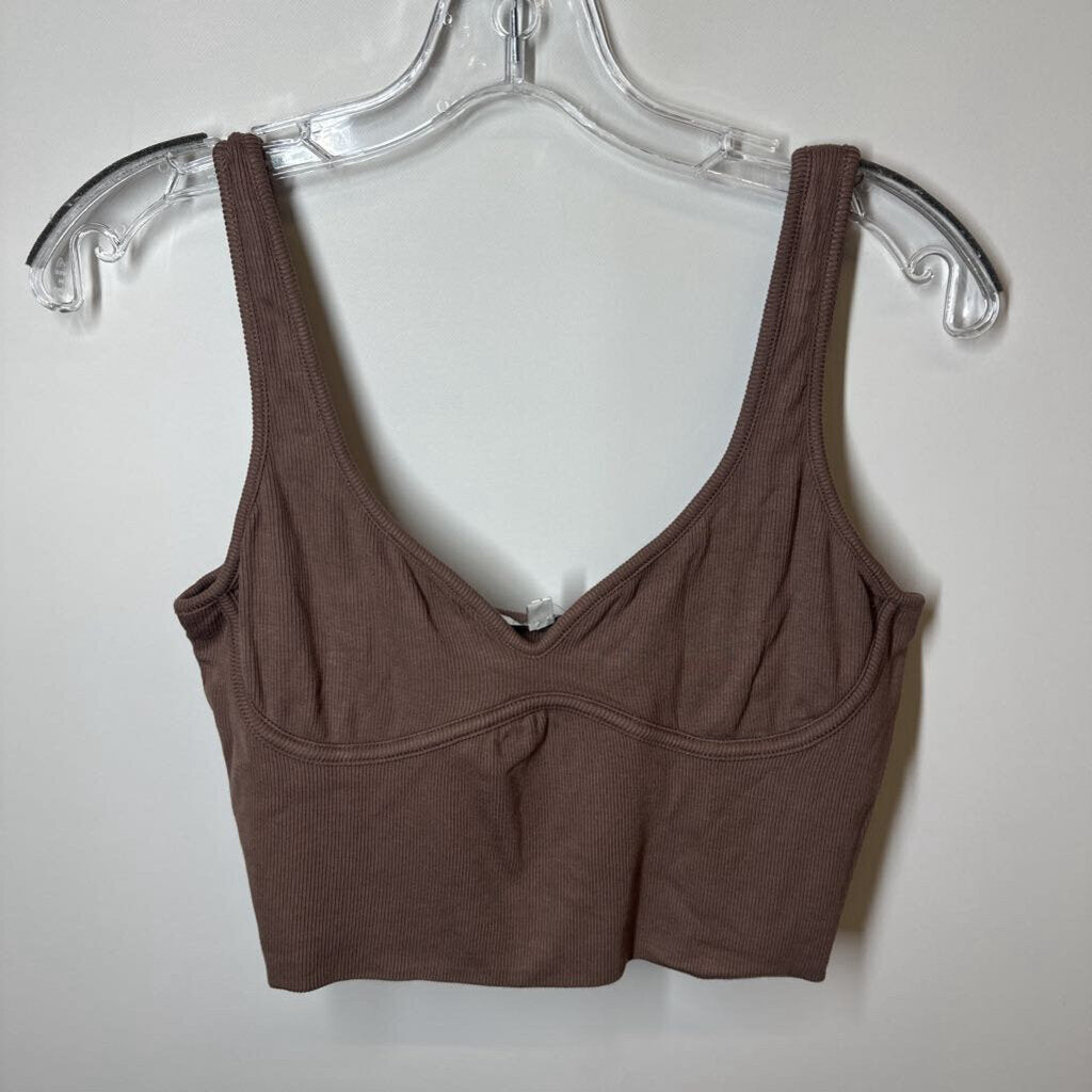 Love Tree Tank L Brown