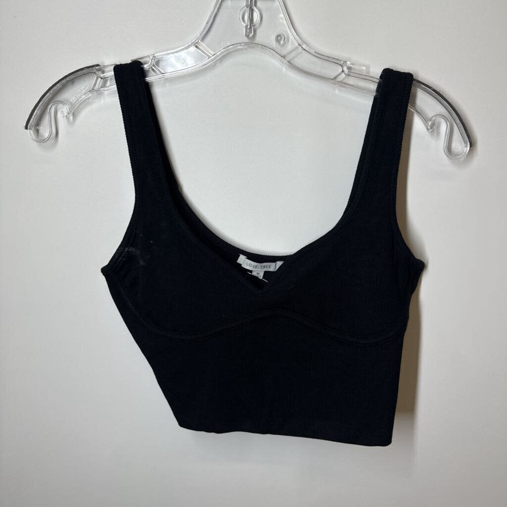 Love Tree Tank M Black