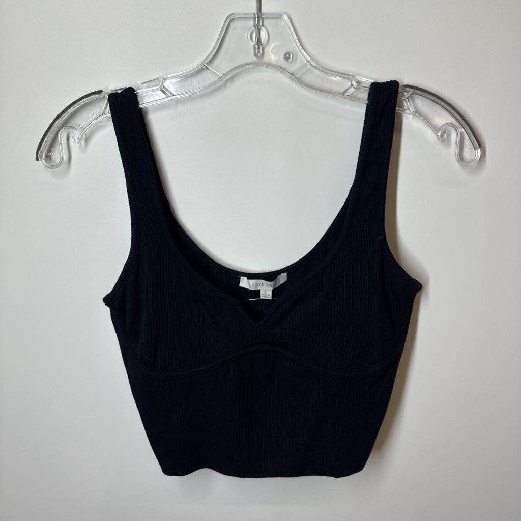 Love Tree Tank L Black