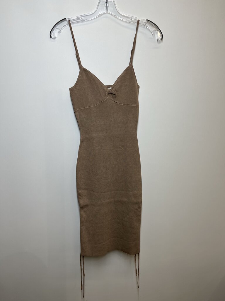 Love Tree Dress M Brown