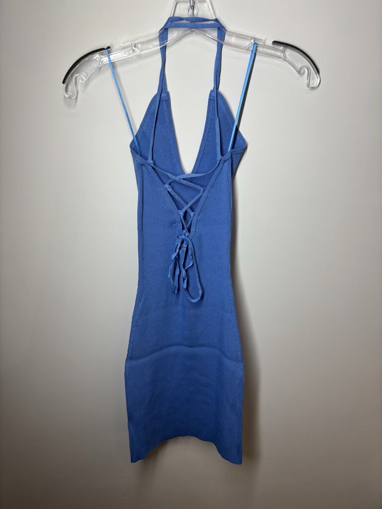 Love Tree Dress L Blue